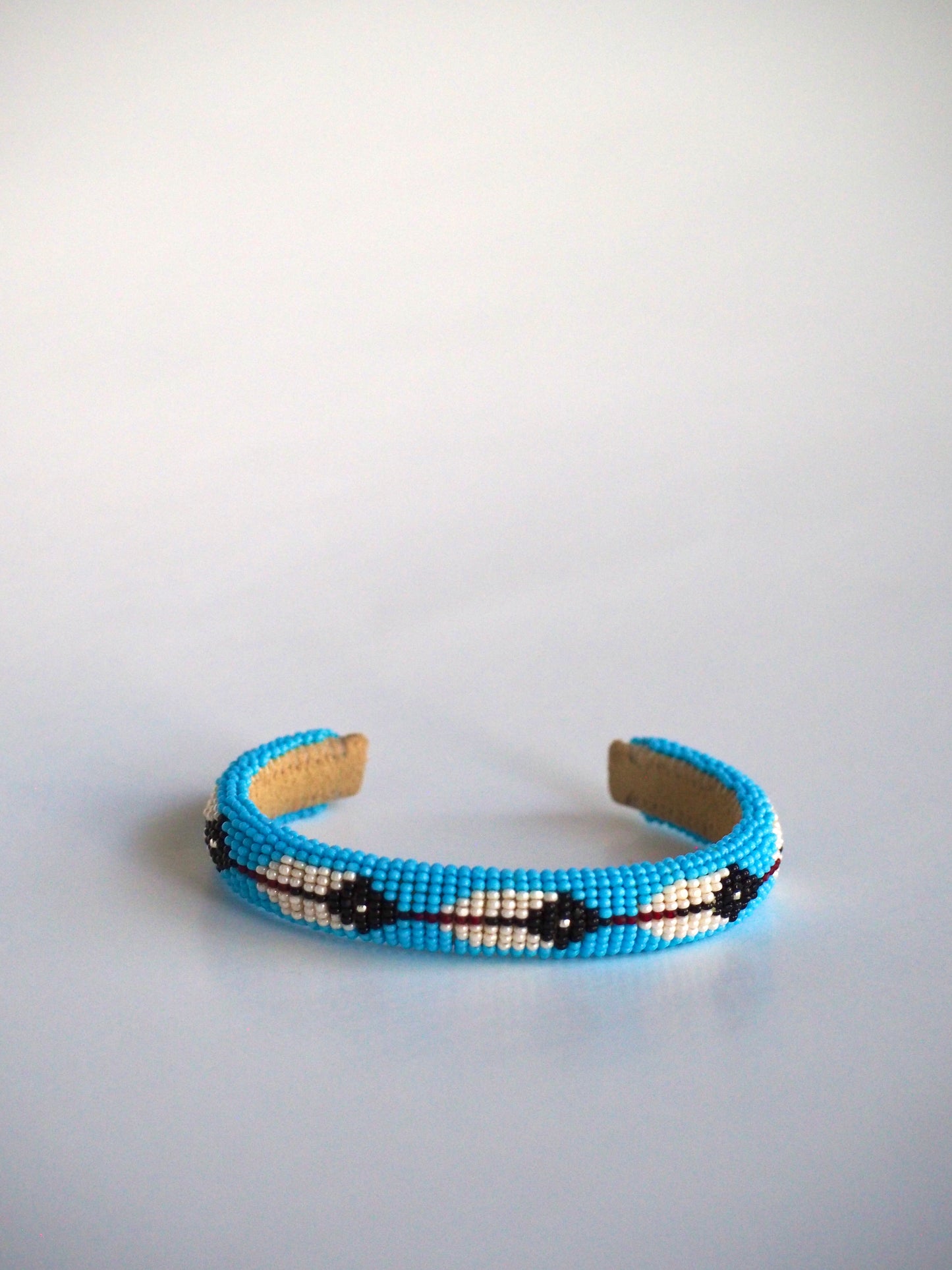 Beaded Cuff Bracelet - Renewed Strength
