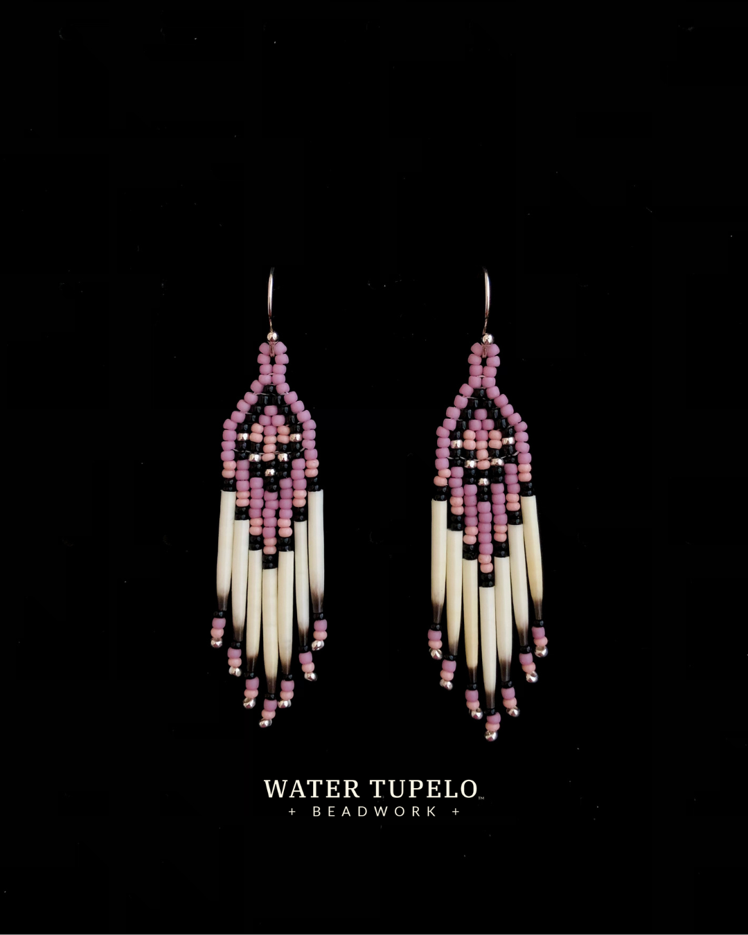 The Mini Classic Quill - Mauve Pink & Black