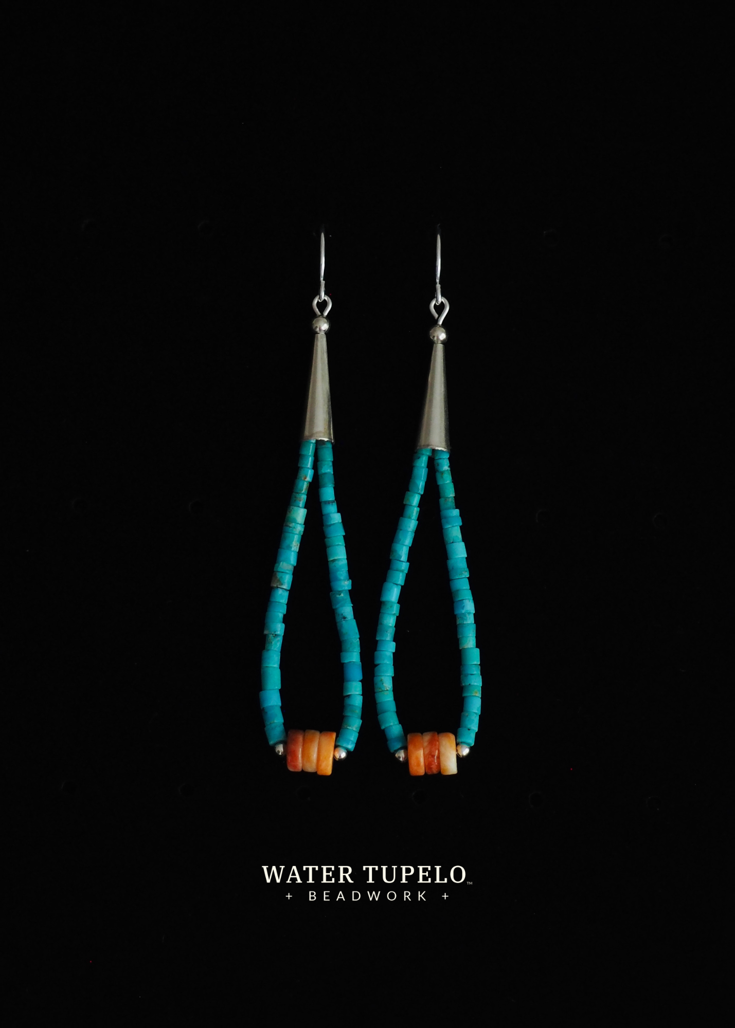 The Kingman Ball & Cone - Turquoise Loop & Spiny Oyster Shell