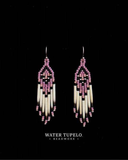 The Mini Classic Quill - Mauve Pink & Black