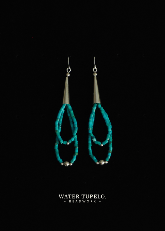 The Kingman Ball & Cone - Double Turquoise Loop