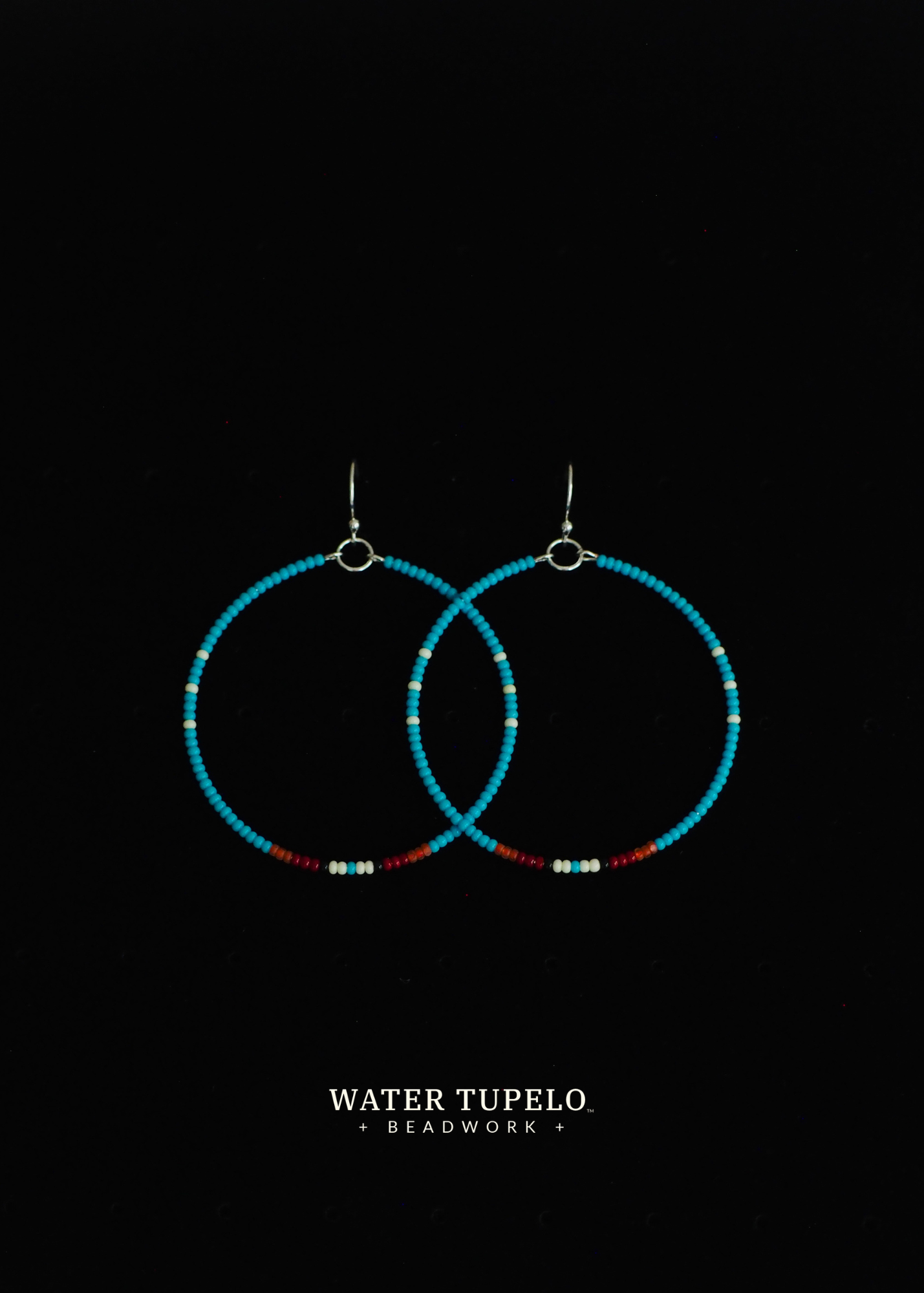Hoop Dancers - Turquoise Blue & Dusty Rose